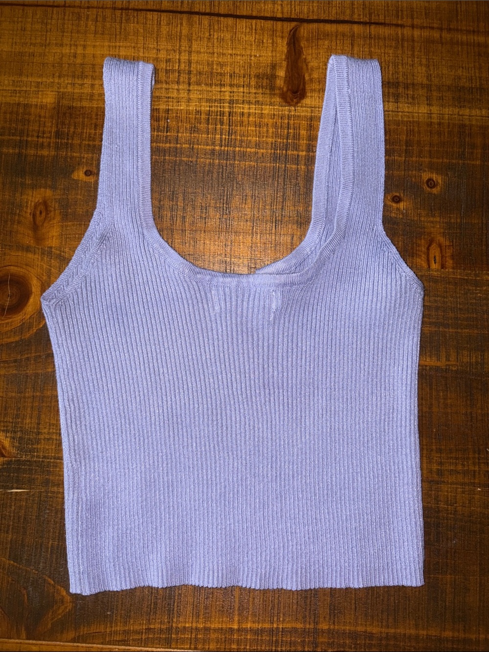 Ruched Cropped Tank Top Set (2 Tops) Medium - Picture 6 of 11